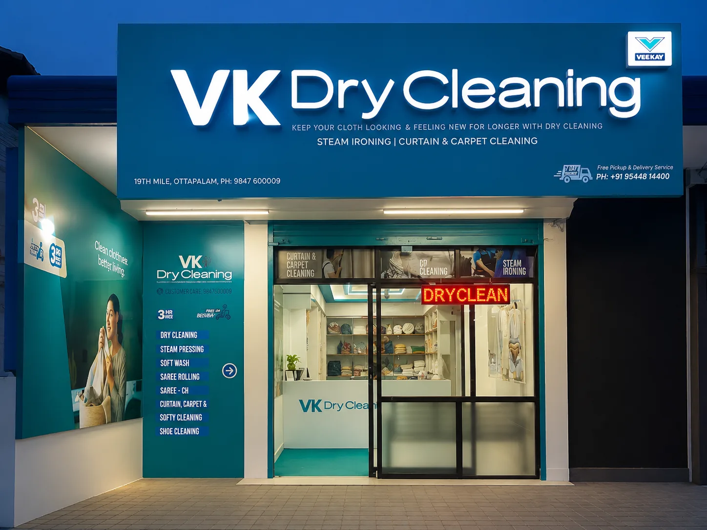 VK DRY CLEANING Ottapalam